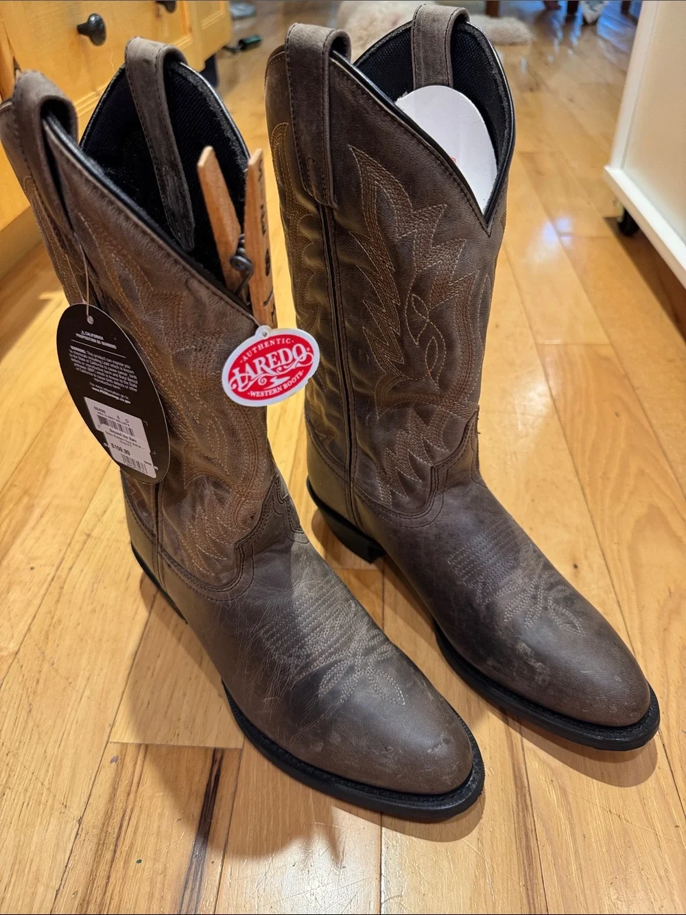 NWT Laredo Western Boot Weller size 8D Western Cowboy Boots